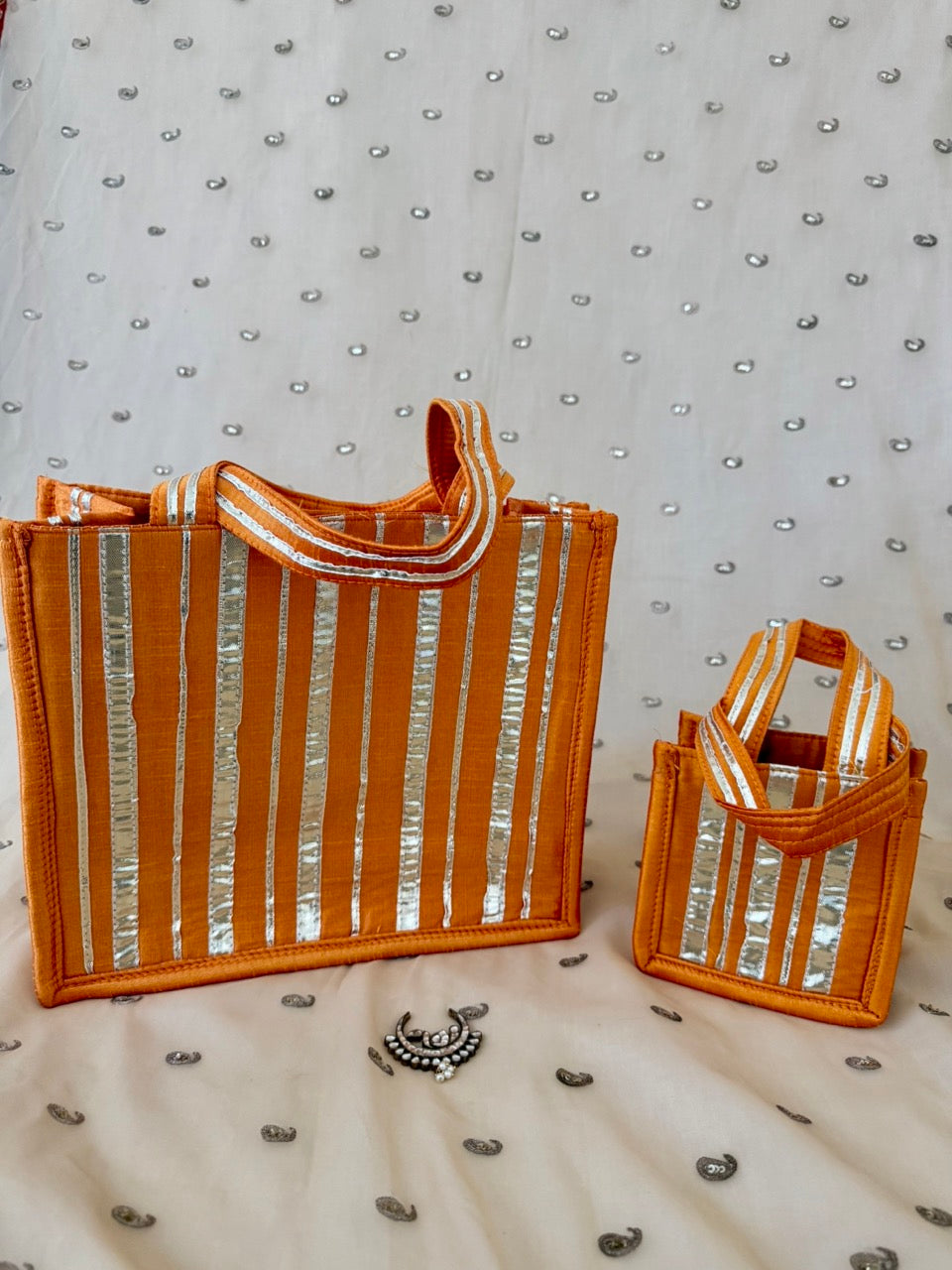 Gota Patti Tote Duo